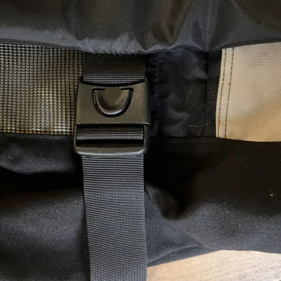 Vintage LL Bean Messenger Bag Crossbody Travel Carry On Colorblock Unisex Hike - Picture 13 of 14